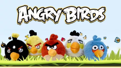 Angry birds plushies