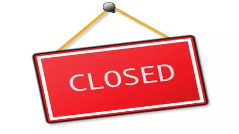 Closed sign1