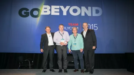 Smartpresence wins at team polycom