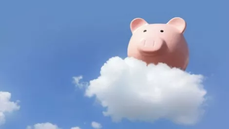 Piggy bank cloud