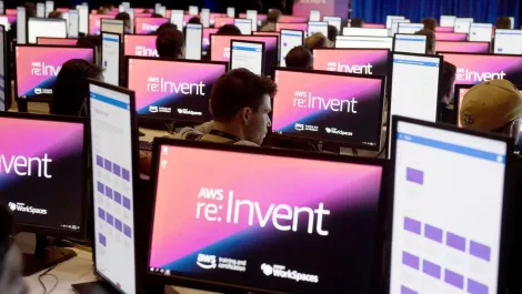 Reinvent 2018 monday atmosphere 059a