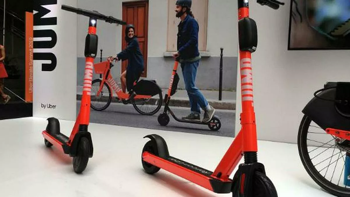 Uber s JUMP e scooters arrive in Auckland