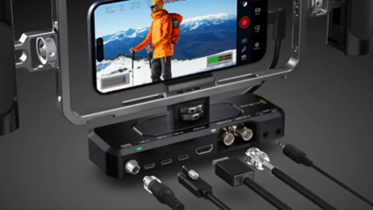 Blackmagic Camera ProDock brings pro production tools to iPhone