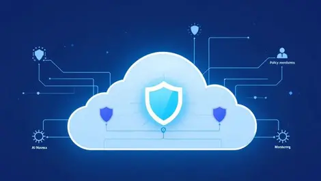 Secure cloud ai agent network shield symbols policy enforcement monitoring