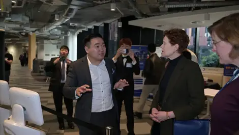 Melbourne expo showcases AI robots & startup ideas